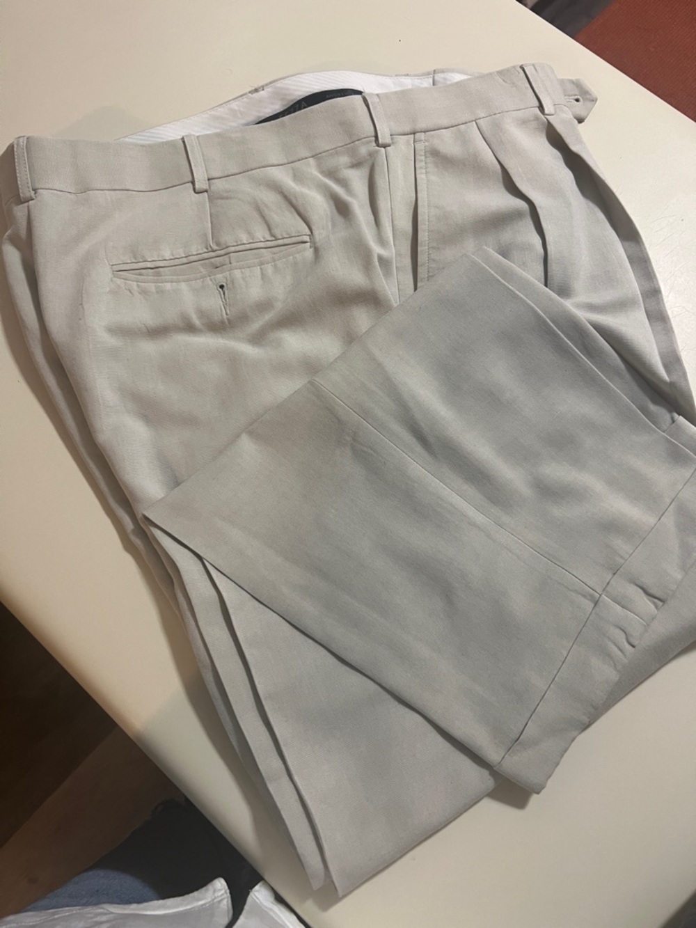 Andrew Fezza Light Tan Dress Pants